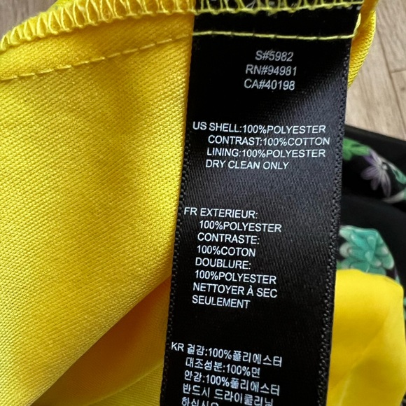 Vintage Y2K XXI Bright Floral Tie Back Dress - Picture 2 of 7